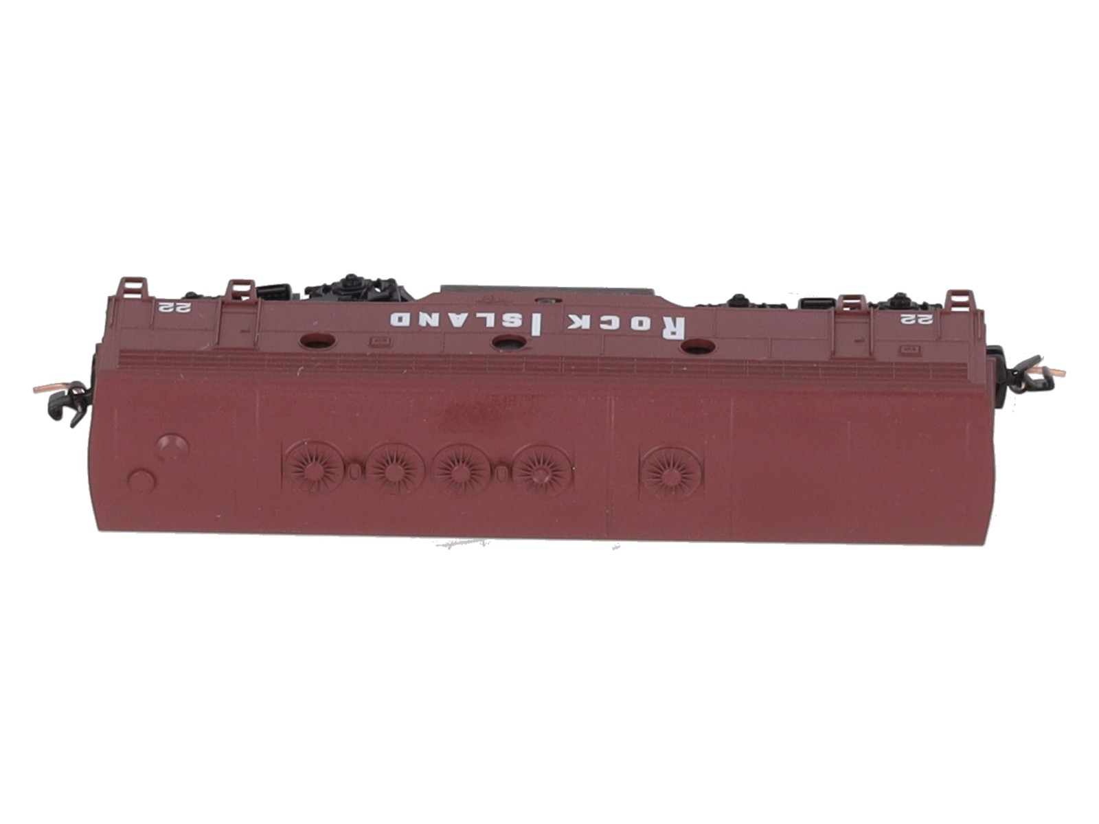 MicroTrains 98002240 Z Rock Island EMD F7B Diesel Locomotive #22 EX/Box