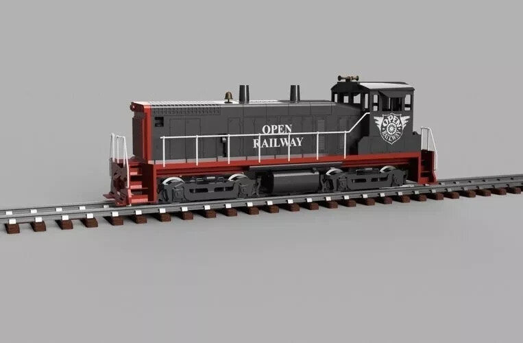 EMD SW1500 1:32 Gauge 1 Locomotive Kit – 3D Printed Model Train