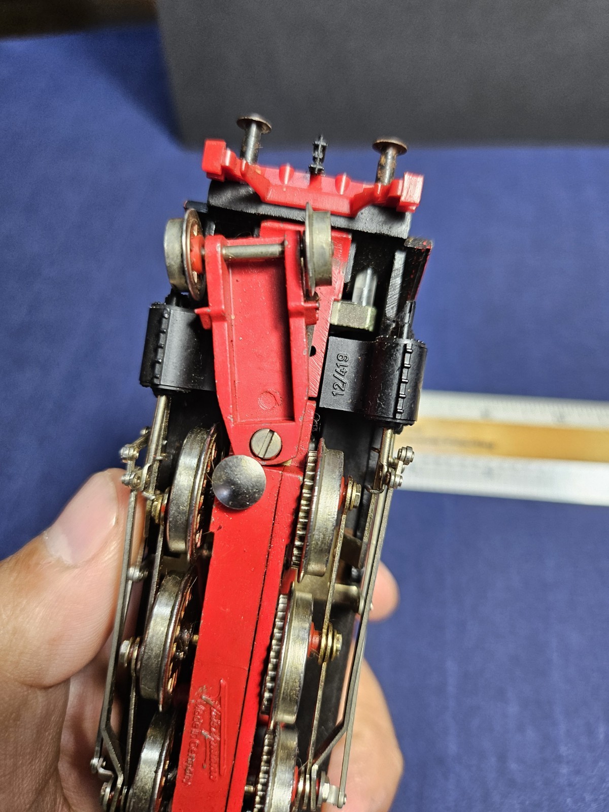 Fleischmann Germam STEAM LOCOMOTIVE Diecast Metal looks in good condition