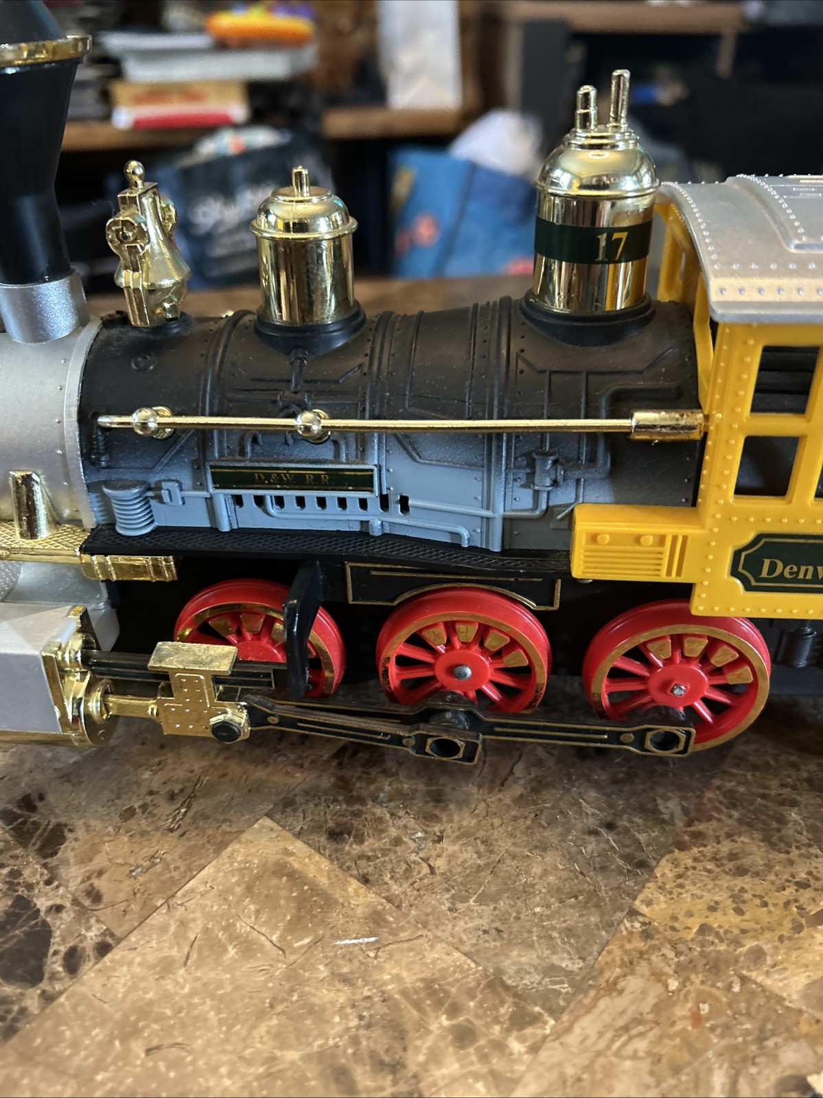 Denver Express D&W Rail Road Engine Tested, Works!!