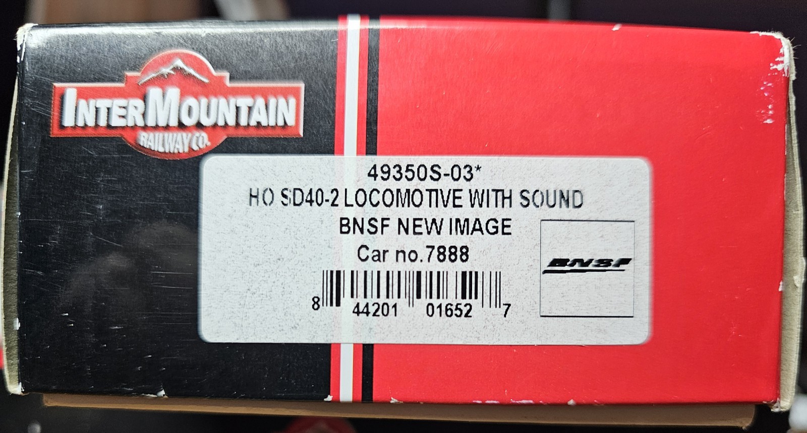 Intermountain Railway SD40-2 Locomotive With Sound BNSF New Image Car# 7888
