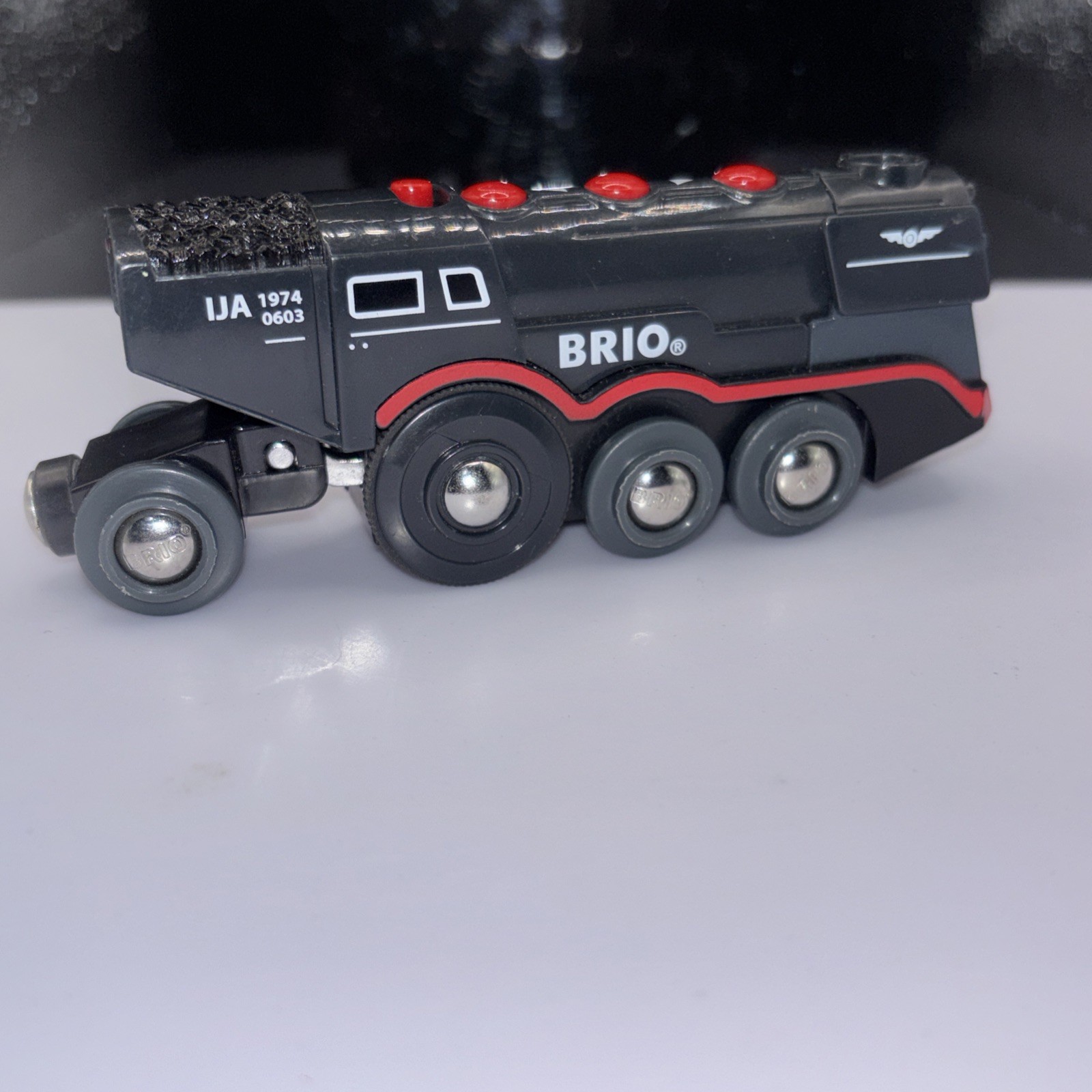 Rare Brio World 33216 Great Steam Engine Battery Train. Never Sold In USA. Works