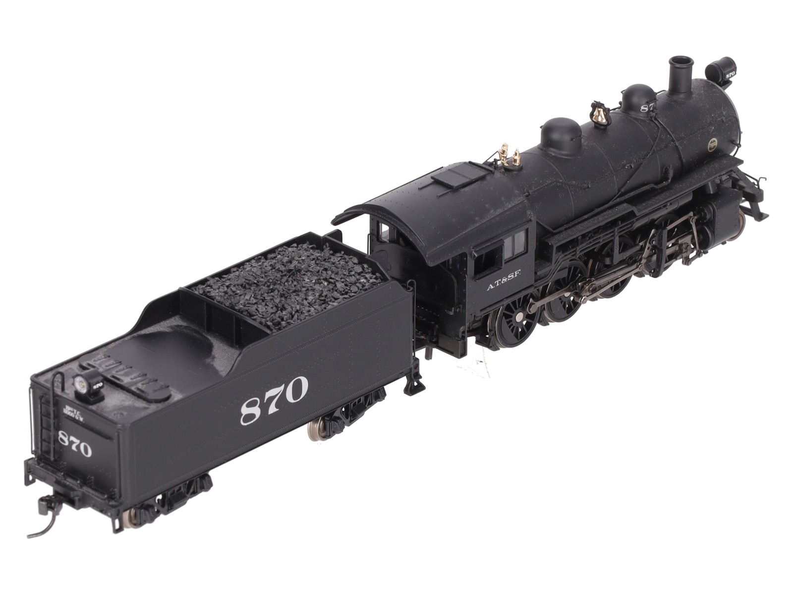 Broadway Limited 2785 HO Santa Fe Baldwin 2-8-0 Consolidation #870 EX/Box