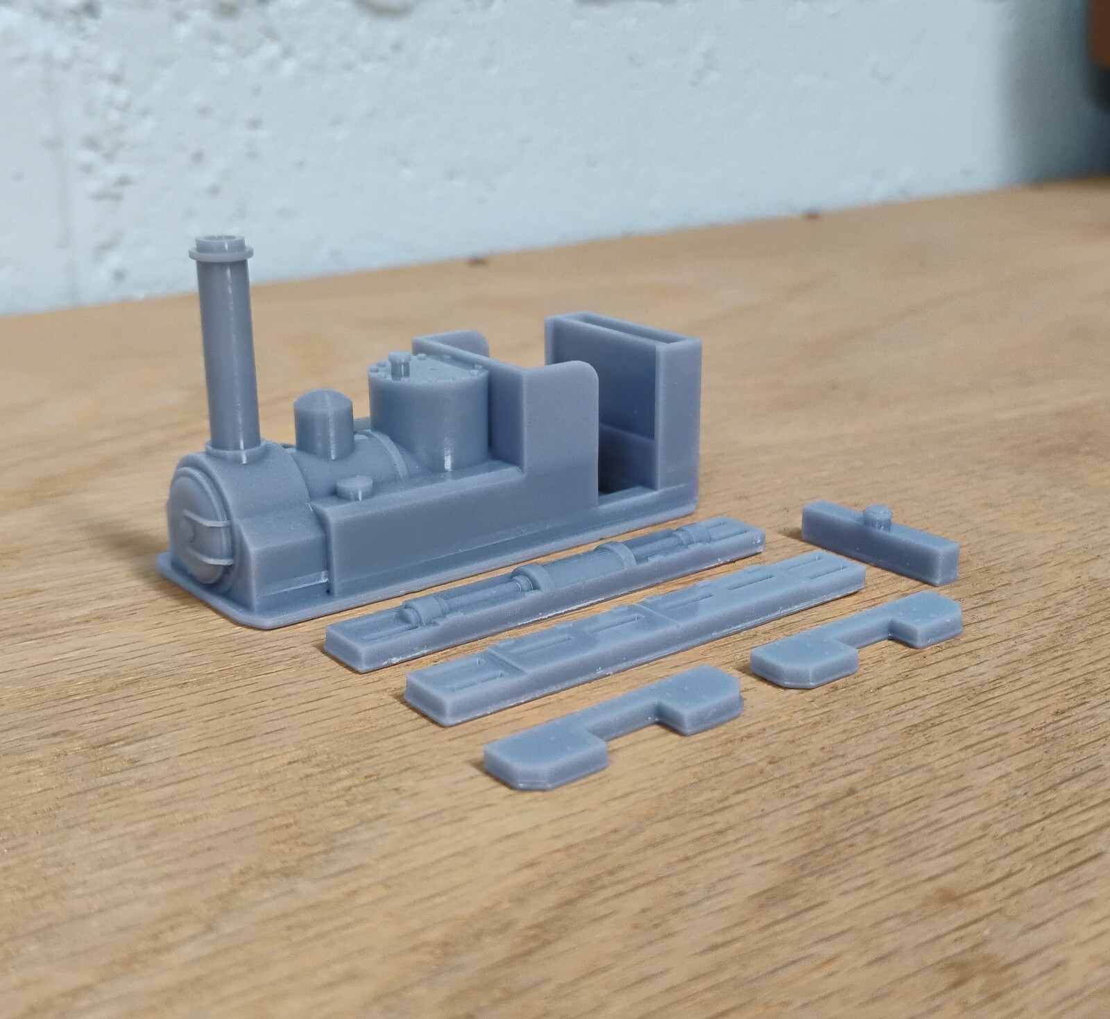 On18 T-BOILER SHAY LOCO kit #3. For Kato 11-109 chassis. RESIN 3D print.