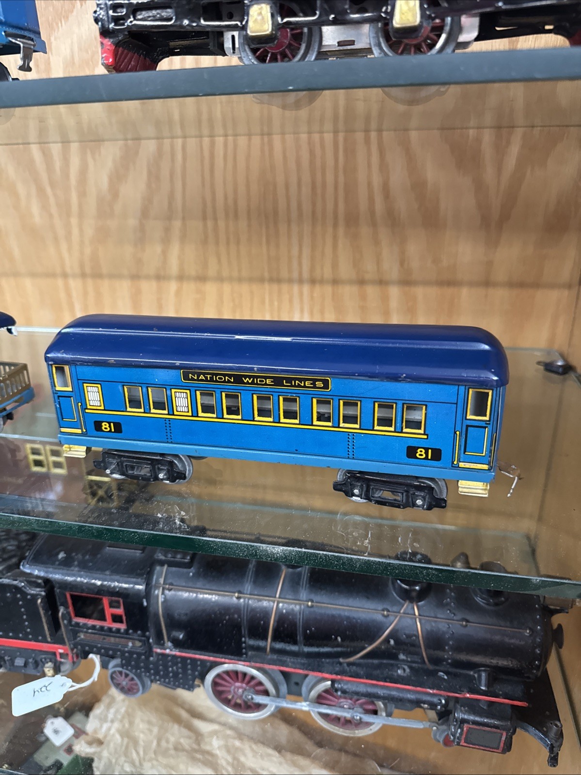 Rare American Flyer 3113 W/ 80,81,82 Nation Wide Lines Set.