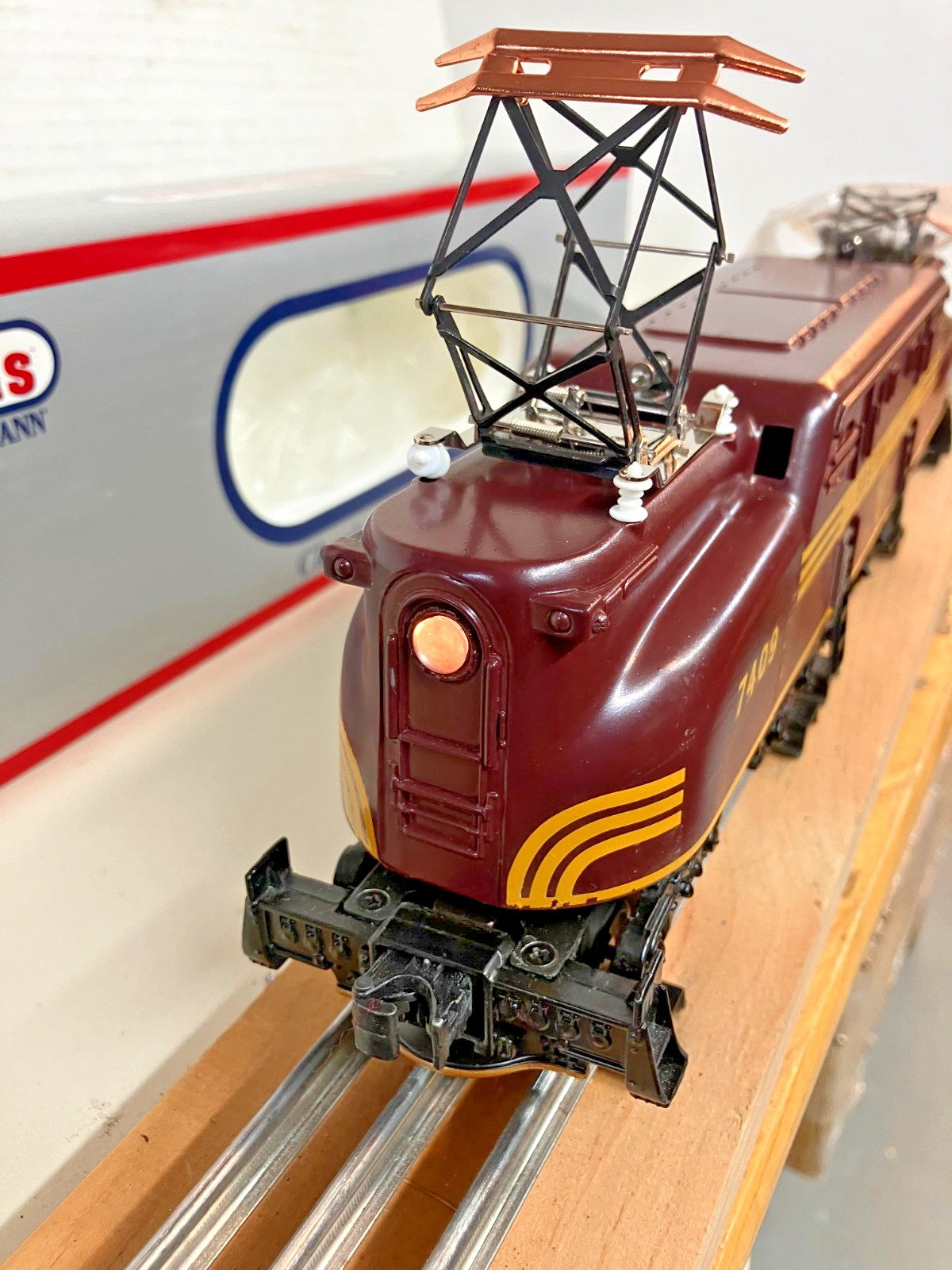 WILLIAMS O GAUGE DIECAST BOSTON and MAINE Minuteman GG1