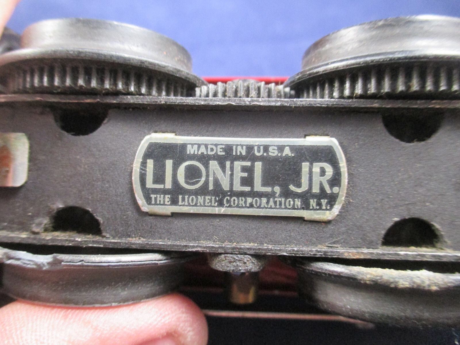 O-27 Prewar Lionel- 1055E Set Box, 1681E engine & tender, 1679, 1680, 1682 BOX