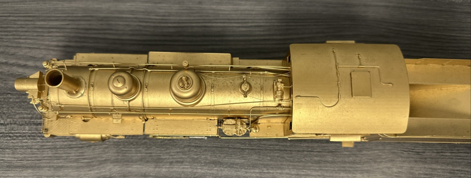 Pacific Fast Mail On3 Brass 2-8-2 K-27 Steam Locomotive D&RGW Unptd Runs NIB!