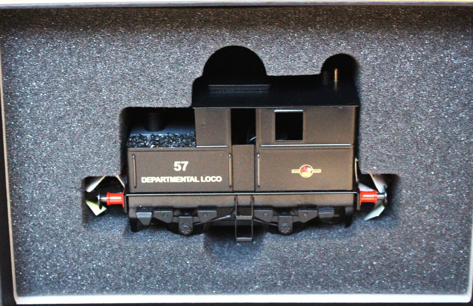 O Gauge 3 Rail WJVintage BR Sentinel LNER Class Y3, 0-4-0T Black Dept Loco No 57