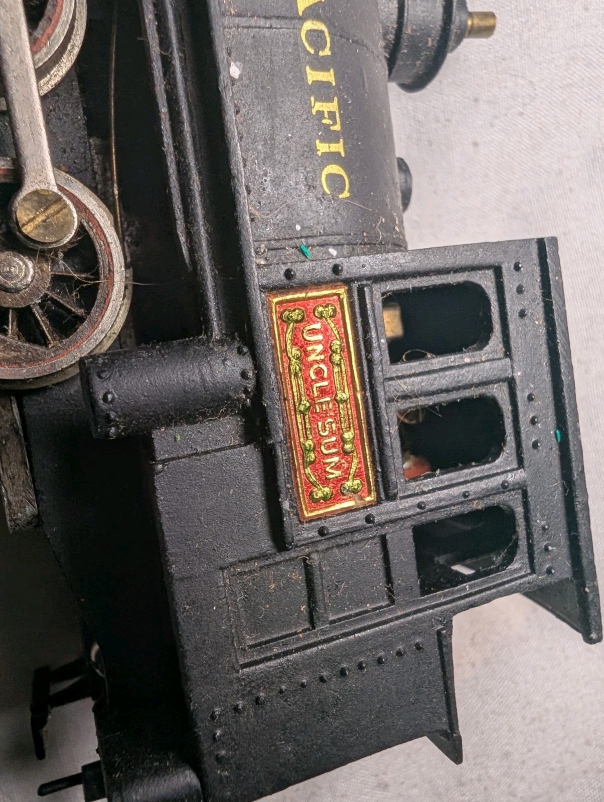 HO ARISTOCRAFT Uncle Sam Switcher 1872 Central Pacific 94 Railroad Pioneer 0-6-0