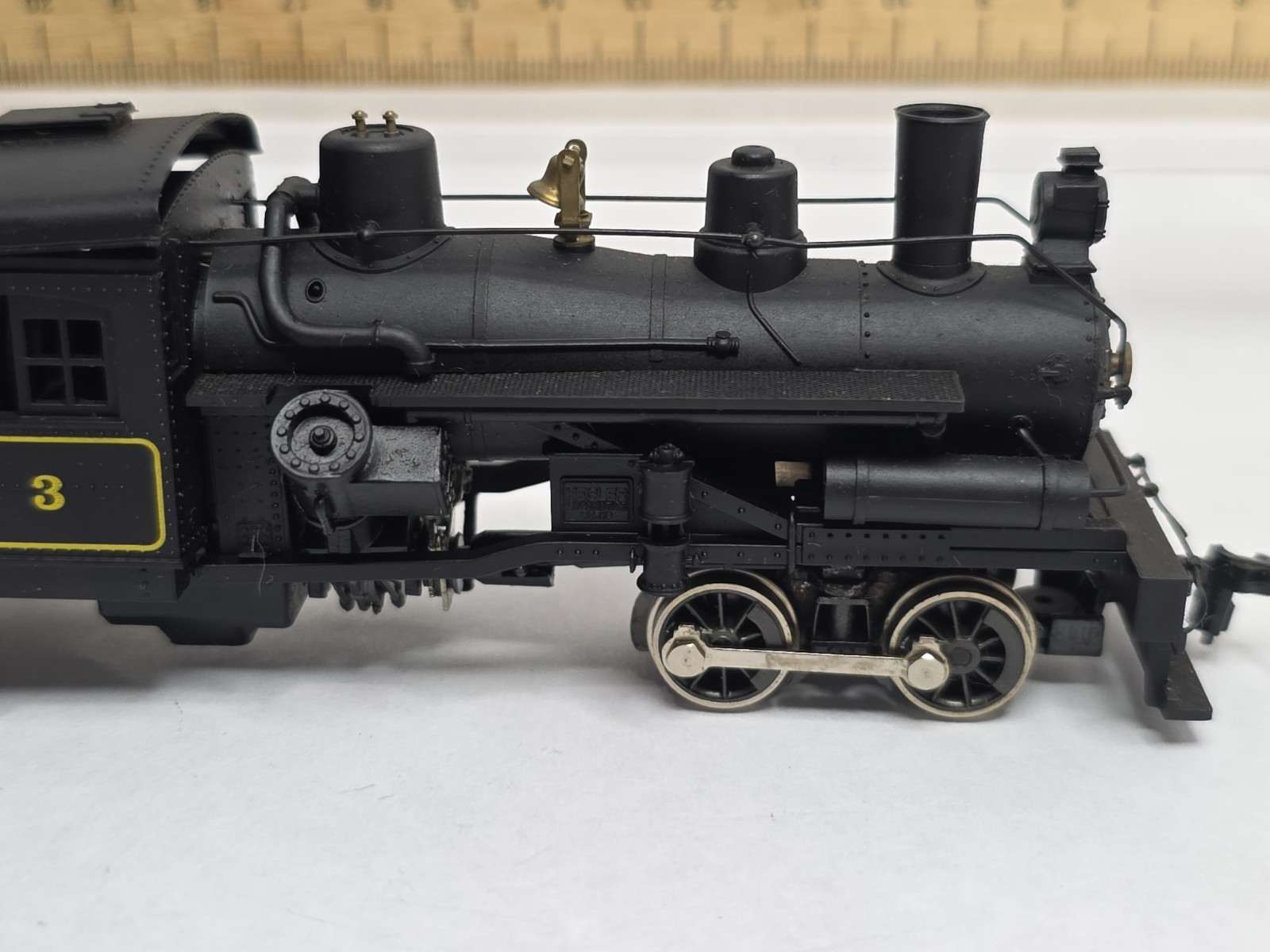 As Is Rivarossi HO 3 Truck Heisler Greenbrier & Elk River #3 Read Description