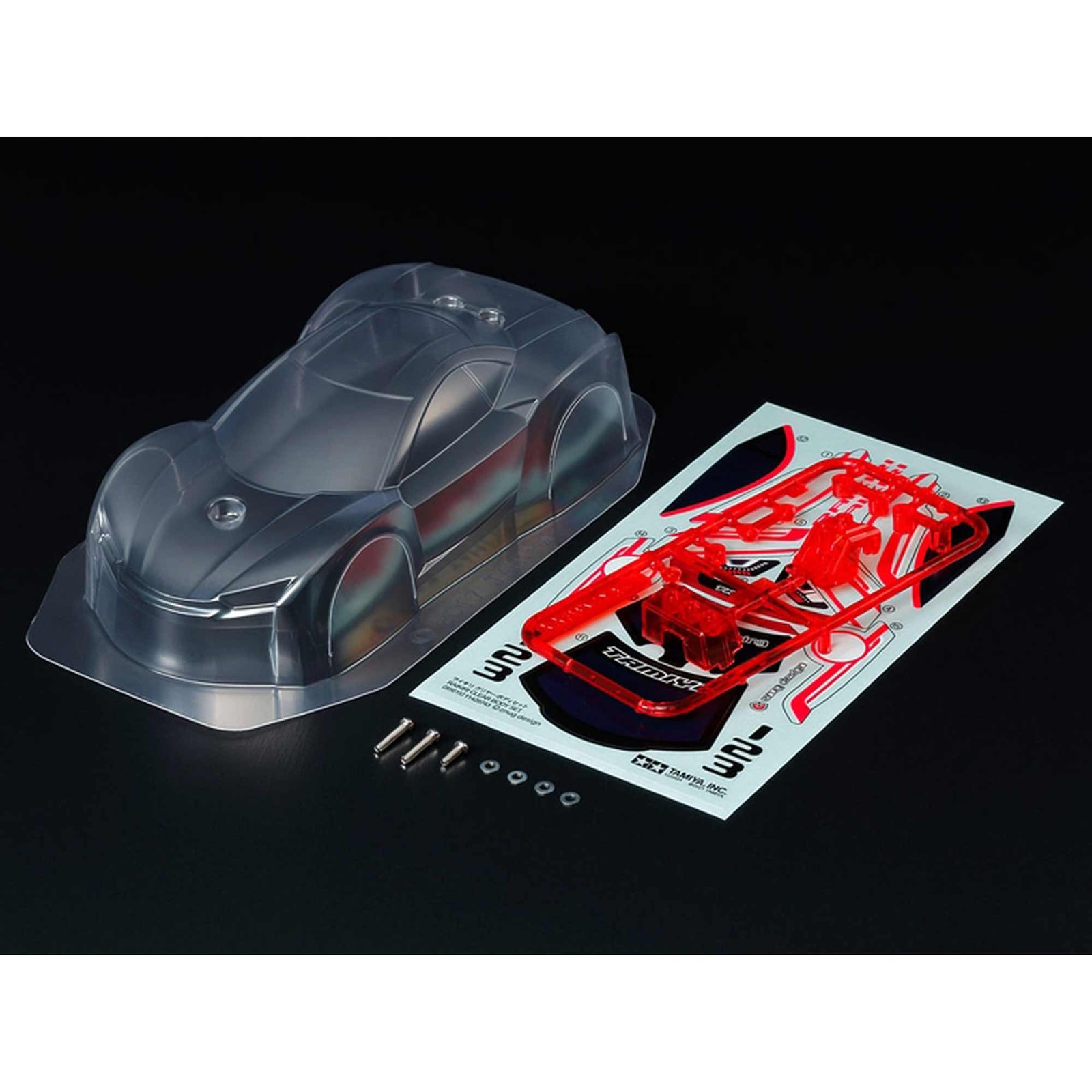 Tamiya Raikiri Clear Body Set TAM95615 Mini Racer & Accys