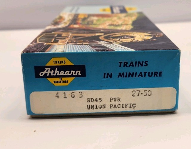 ATHEARN HO SD45 UNION PACIFIC 3600 POWERED DIESEL LOCOMOTIVE MINT B8
