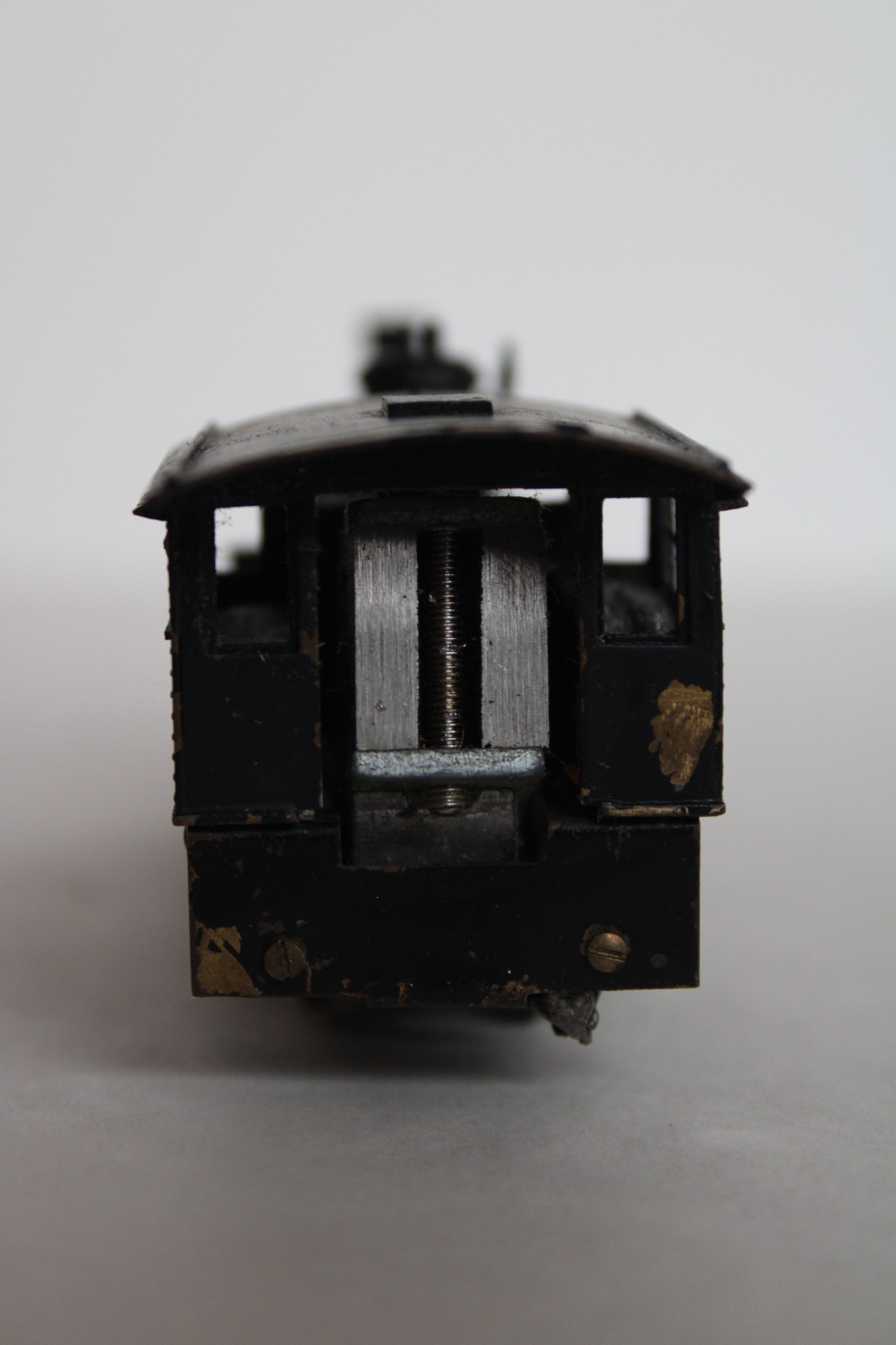 Vintage HO Painted Brass 4-6-0 Locomotive Engine & Tender, Japan