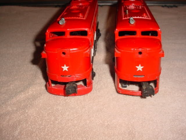 Lionel Texas Special AA engine & Dummy units BOTH #211 0-027