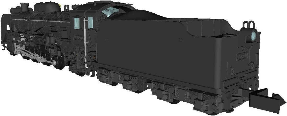 Kato 2016-B N Scale D51 Hokkaido Steam Locomotive from Japan