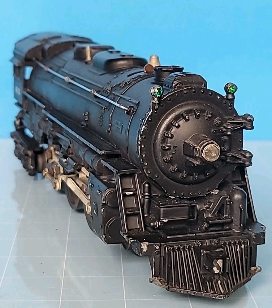 Lionel Postwar 685 Hudson 4-6-4 Steam Locomotive 6026W Whistle Tender Runs – S01