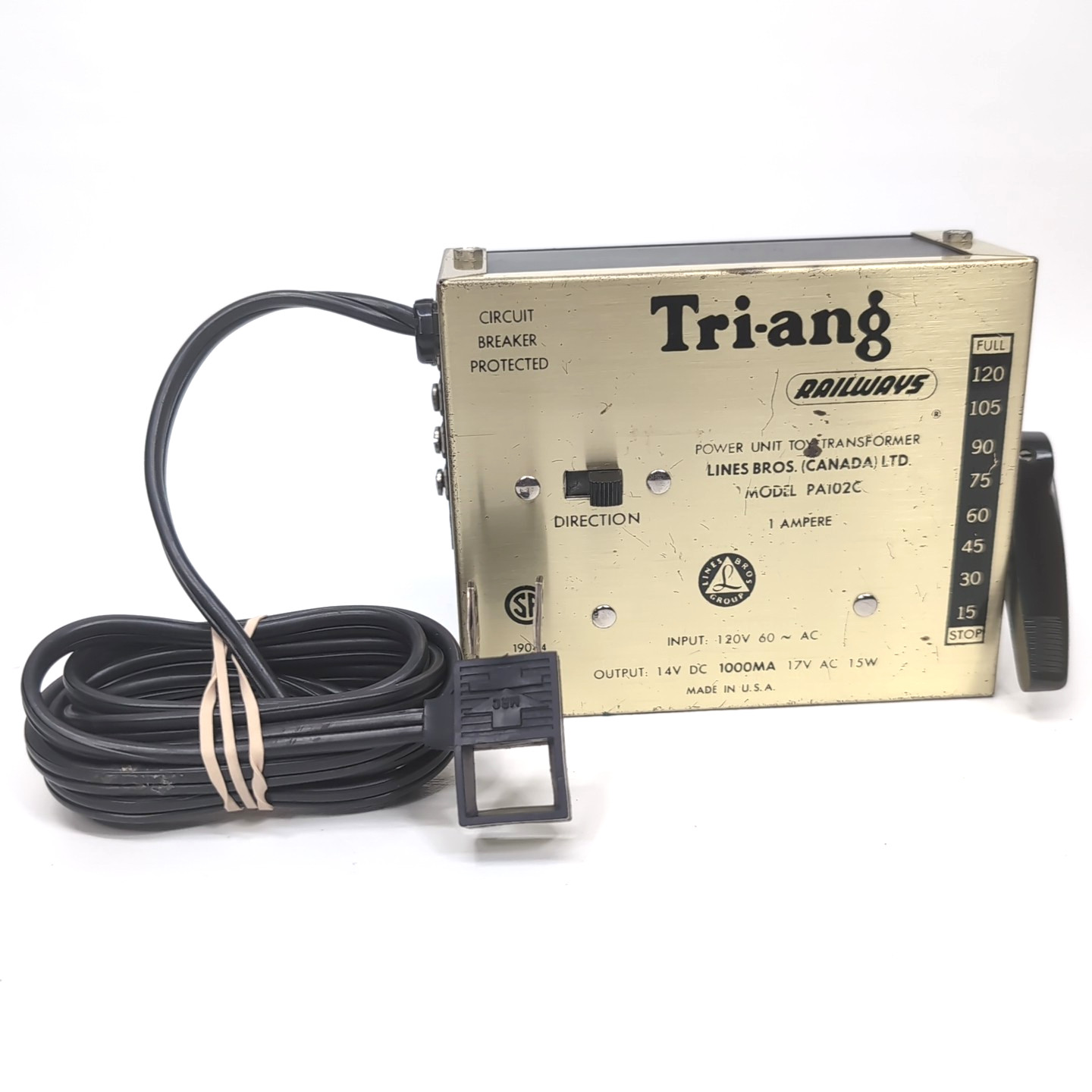 RARE Triang R155 Yellow Transcontinental Switcher Loco 7005 Set Boxed