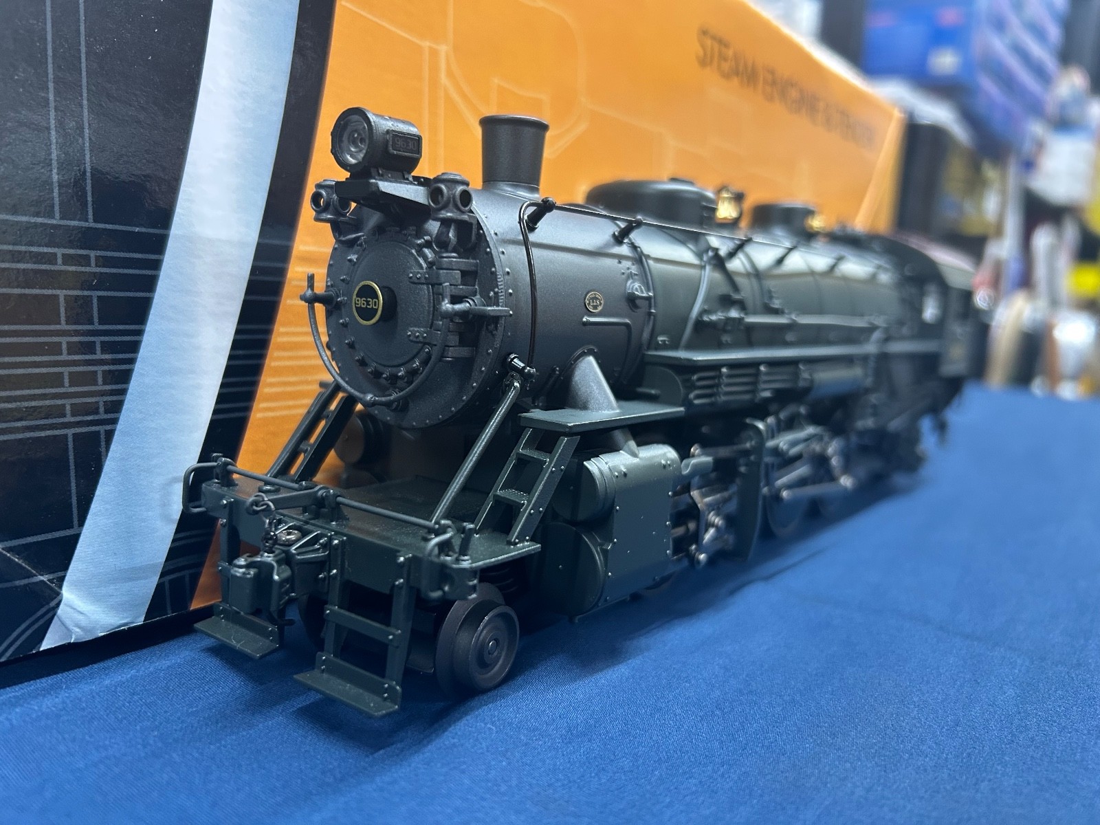 K-line Pennsylvania #9630 4-8-2 Mikado Steam Engine w/ Whistle K3680-9630W