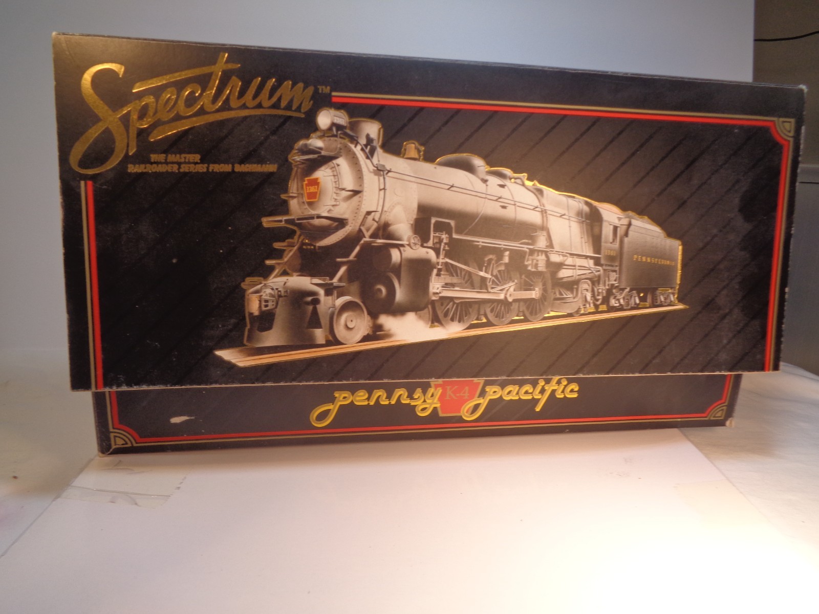 HO Bachmann Spectrum Pre-War PRR K-4 Pacific Steam Engine #1361-Needs Repair