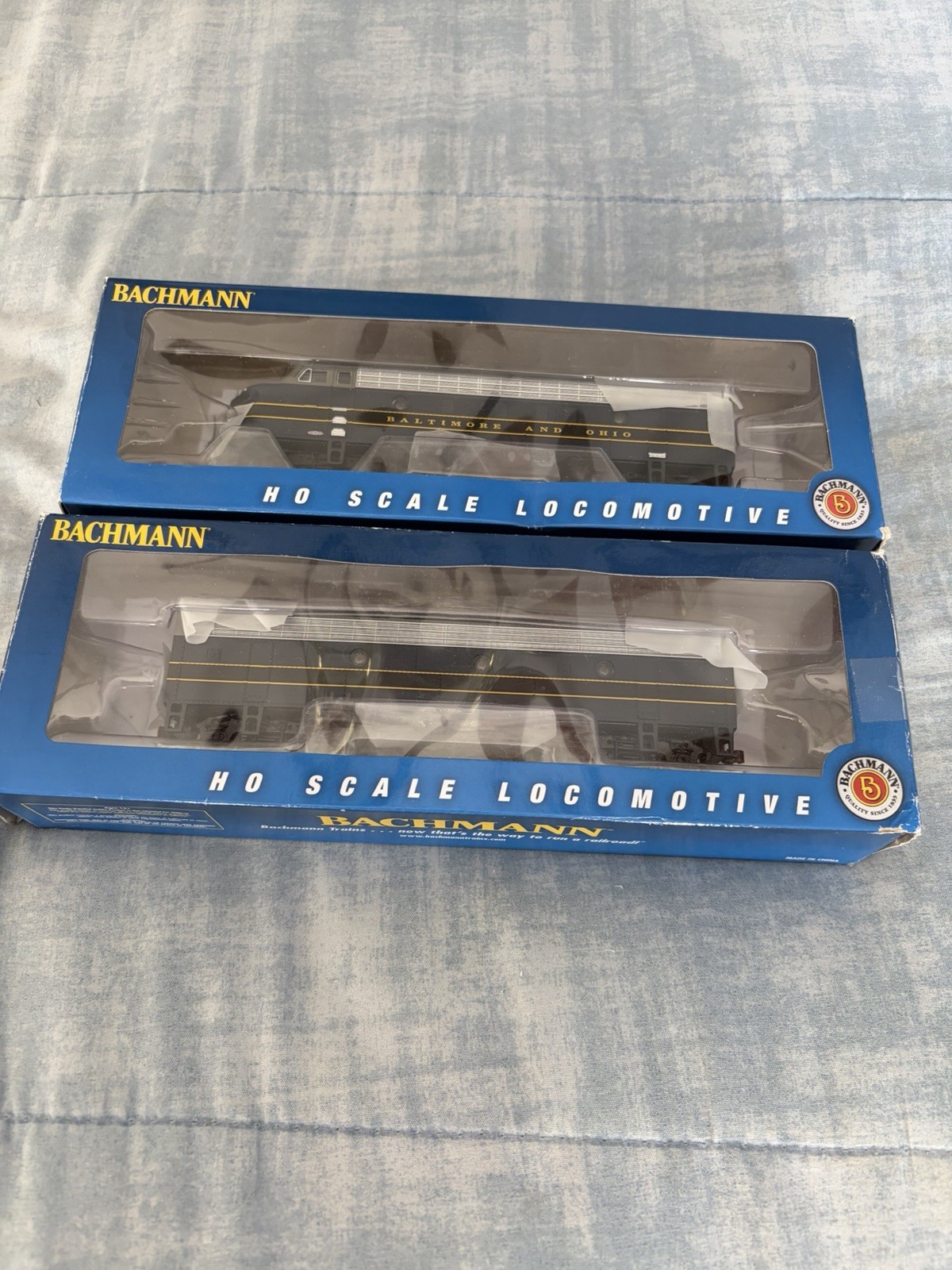 Bachmann HO Scale Baltimore And Ohio A and B F7’s