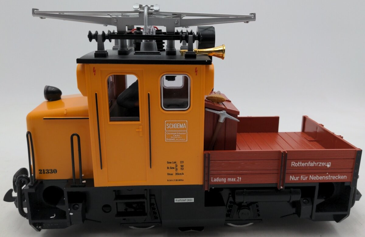 LGB 21330 MOW Electric Locomotive EX/Box