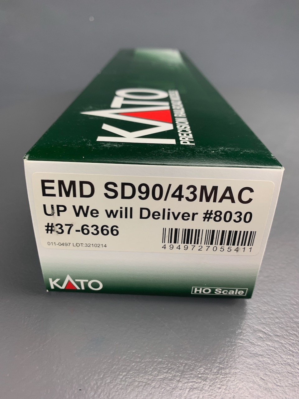 HO Kato 37-6366 SD90/43MAC Locomotive UP “Deliver” #8030 DCC/NonSND NIB! HO7212
