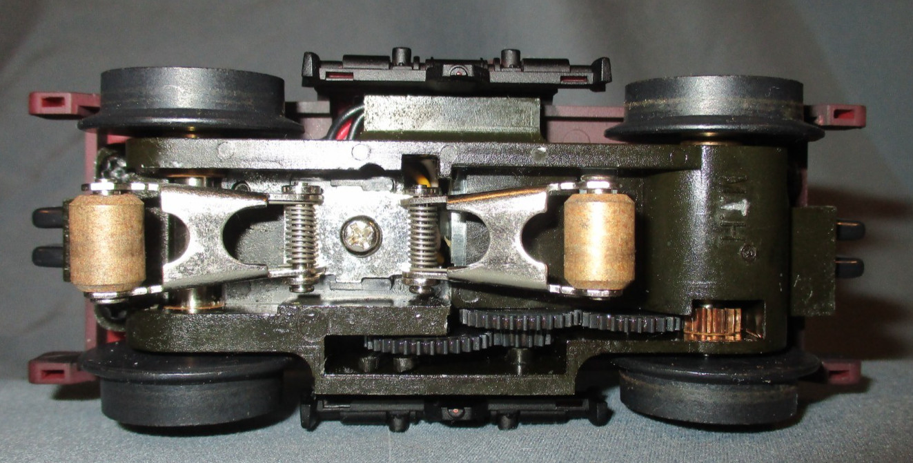 MTH 30-2509 Tuscan Maintenance of Way Bump-N-Go Hand Car O/027 ga wks/ Lionel 99