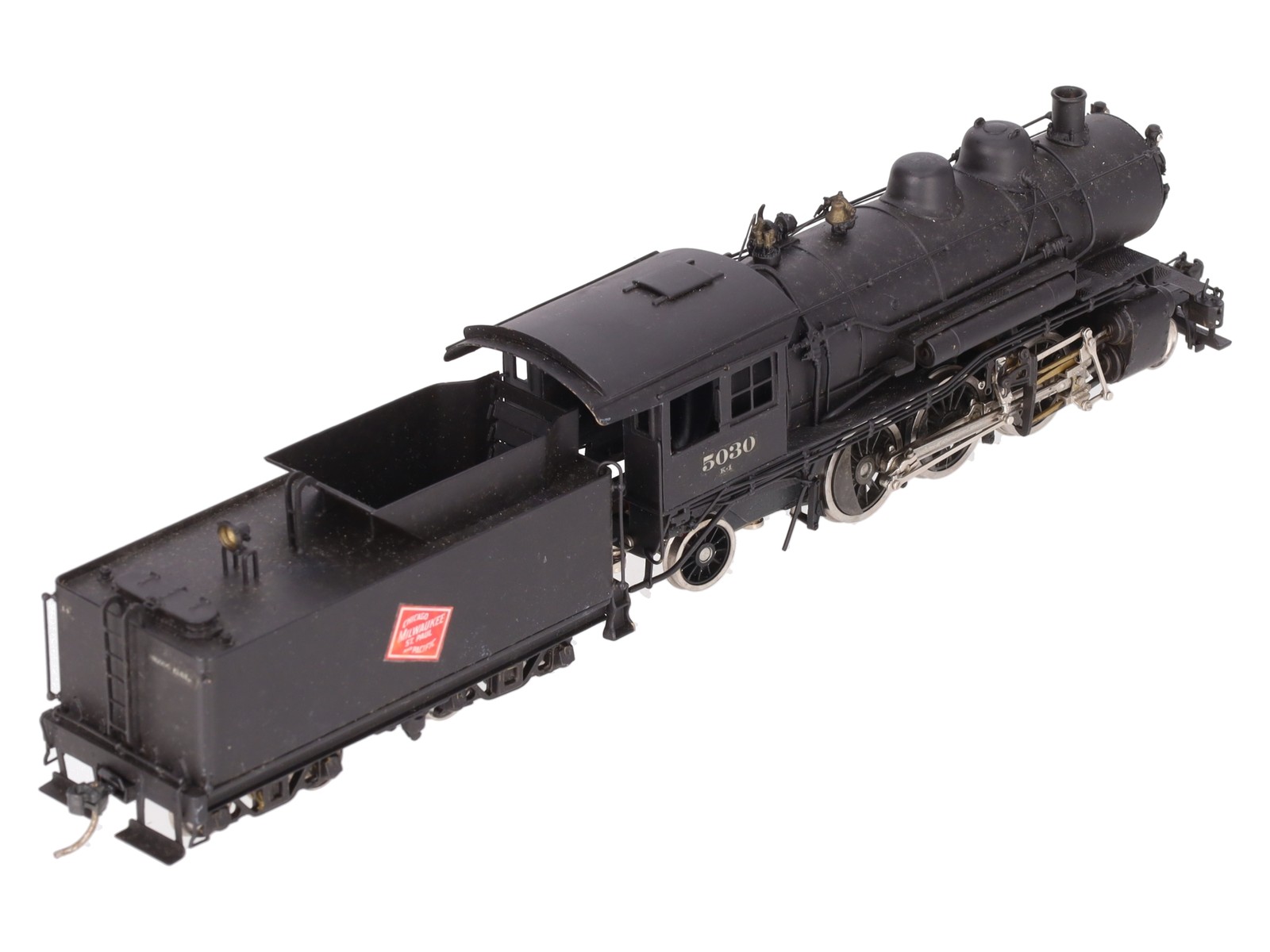 Northwest Short Line HO Scale Brass Milwaukke Rd. Class K-1 Prairie 2-6-2 Steam