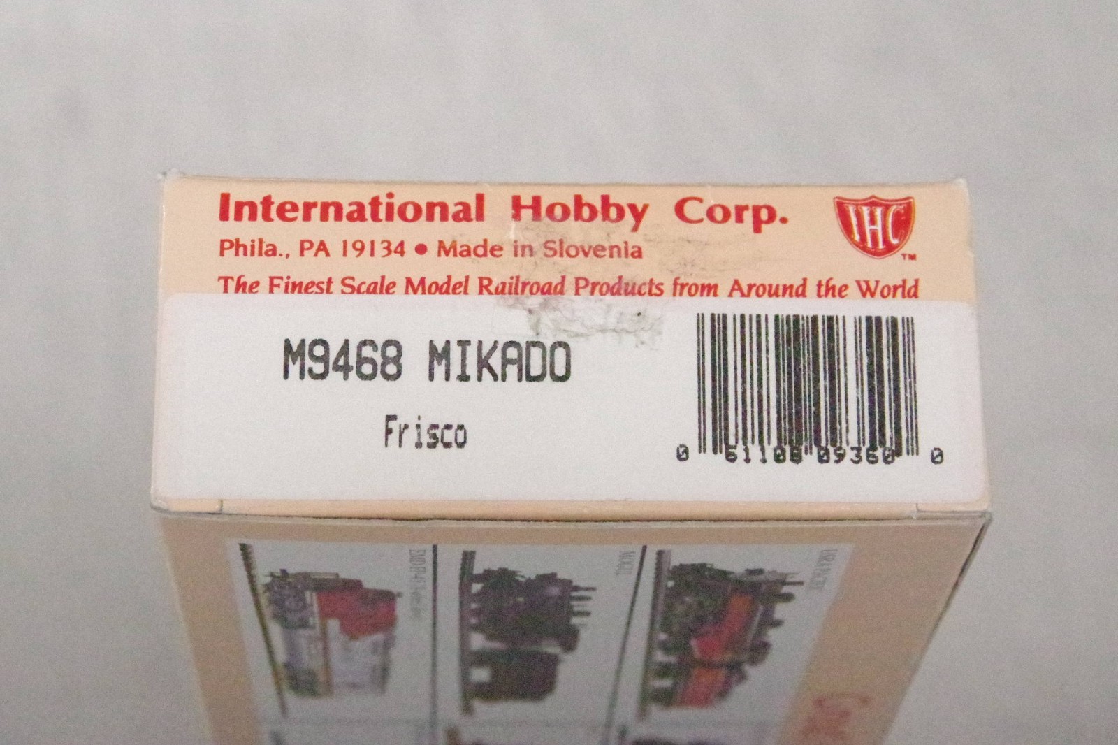 IHC Frisco Lines 4006 Frisco Steam Locomotive and tender Mikado M9468
