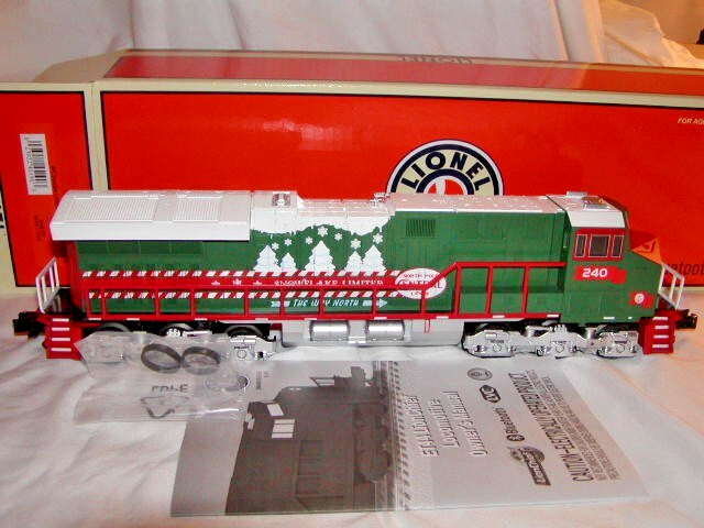 Lionel 2445190 LC NPC Snowflake 240 Limited ET44 Diesel Locomotive O-31 Sealed