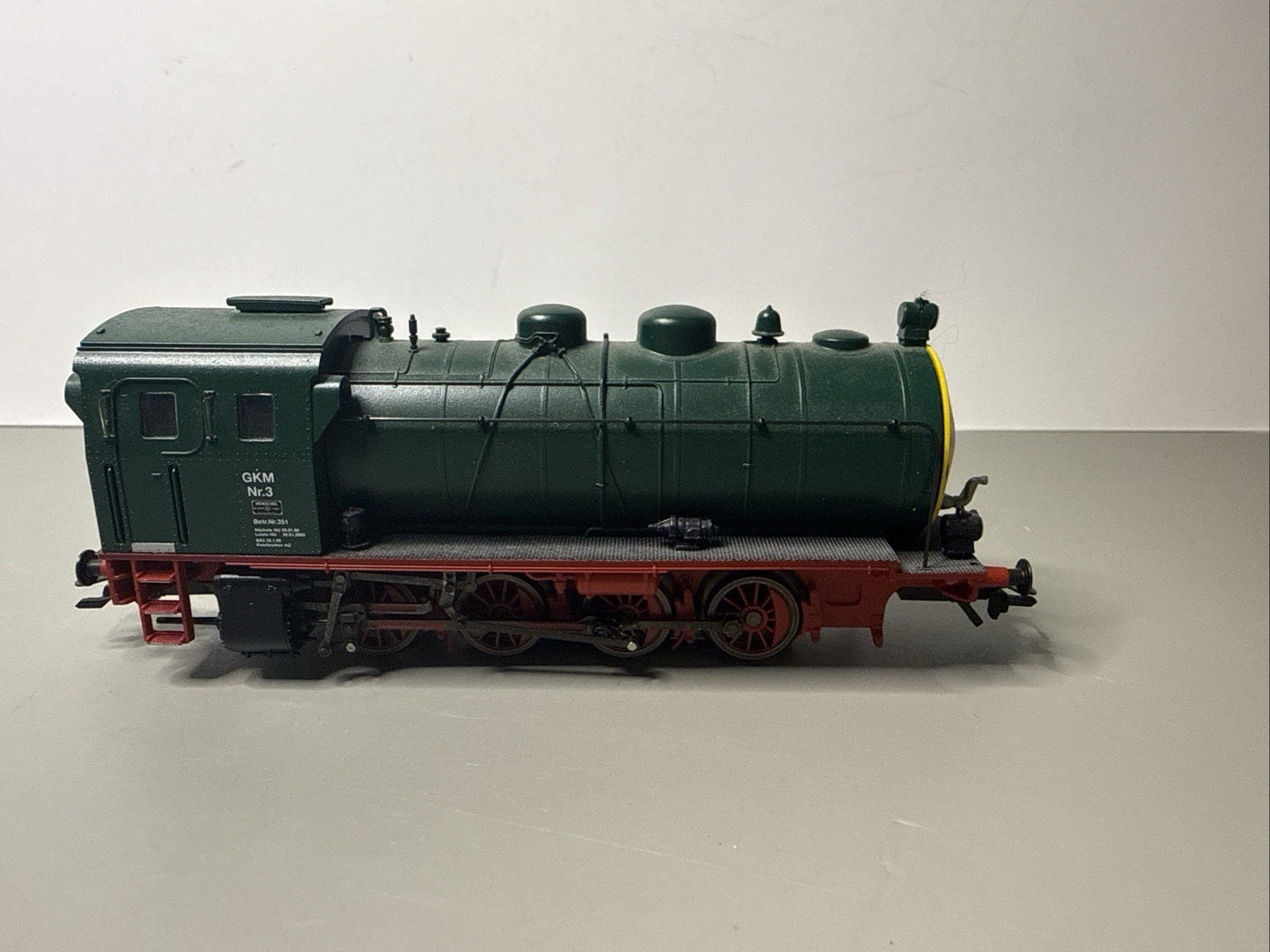 Märklin HO Dampfspeicher Lokomotive GKM Nr. 3 Steam Storage Locomotive w/ Manual