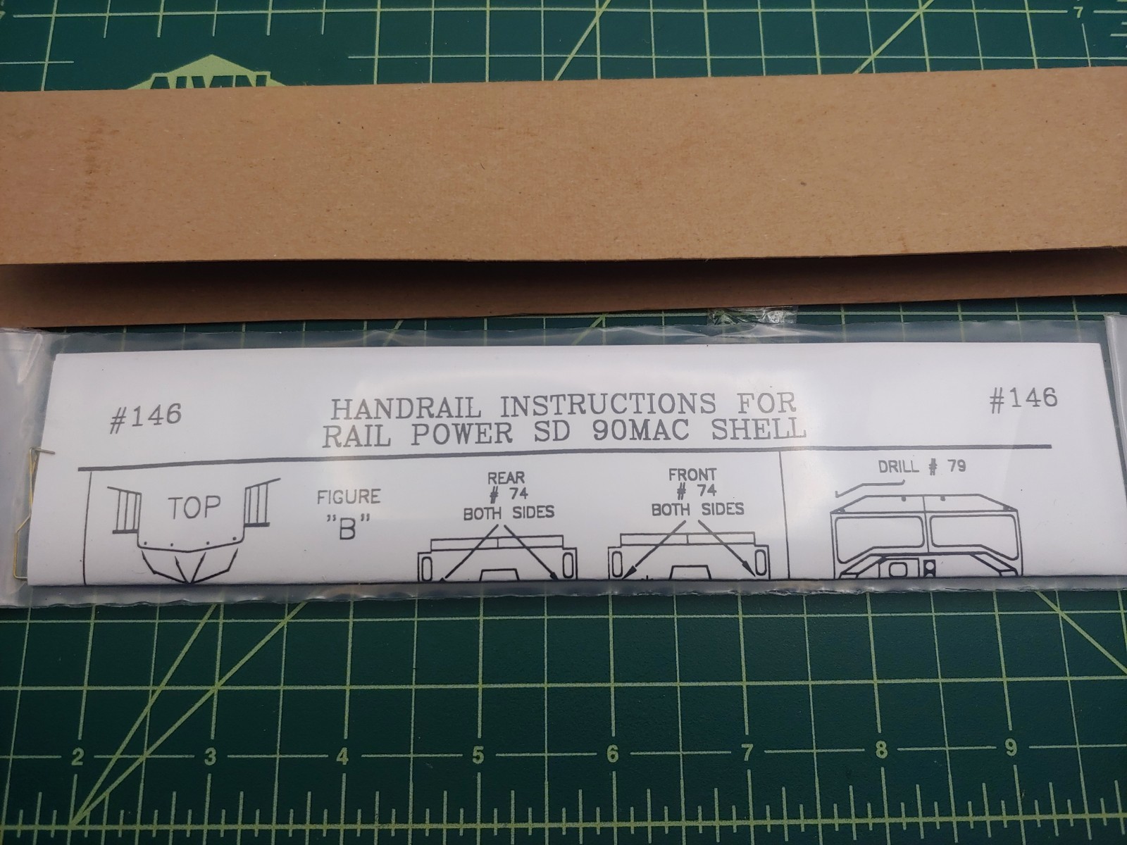 Rail Power sd90 MAC Handrail #146