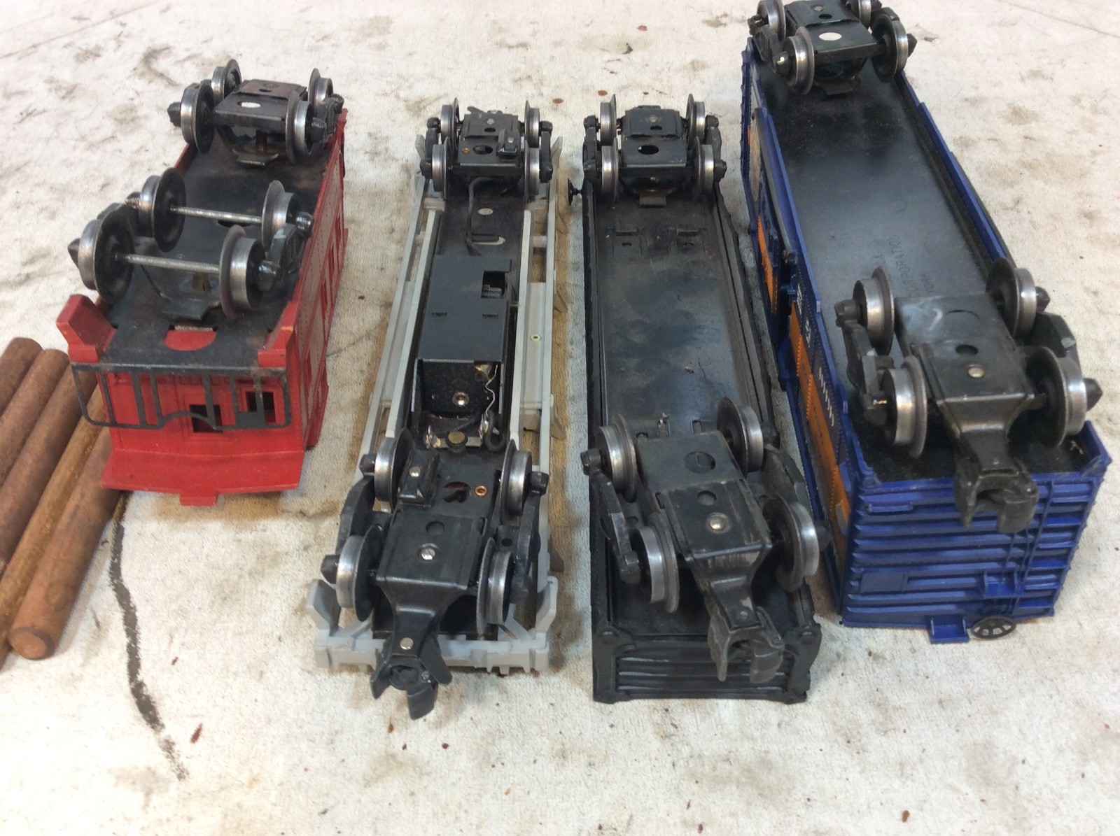 Lionel 1555WS Postwar – Set 2018 Steam Engine Freight Cars O Gauge / 027