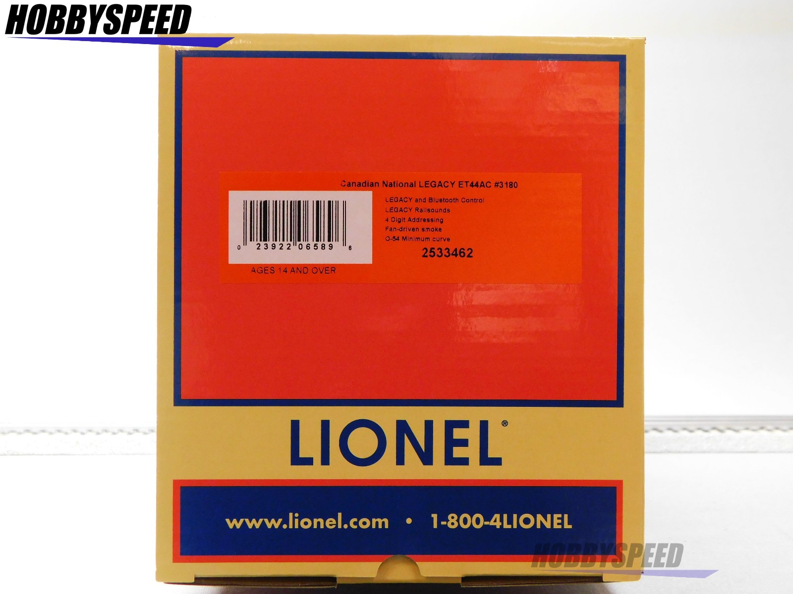 LIONEL BTO CANADIAN NATIONAL LEGACY ET44AC DIESEL ENGINE O GAUGE 2533462 NEW