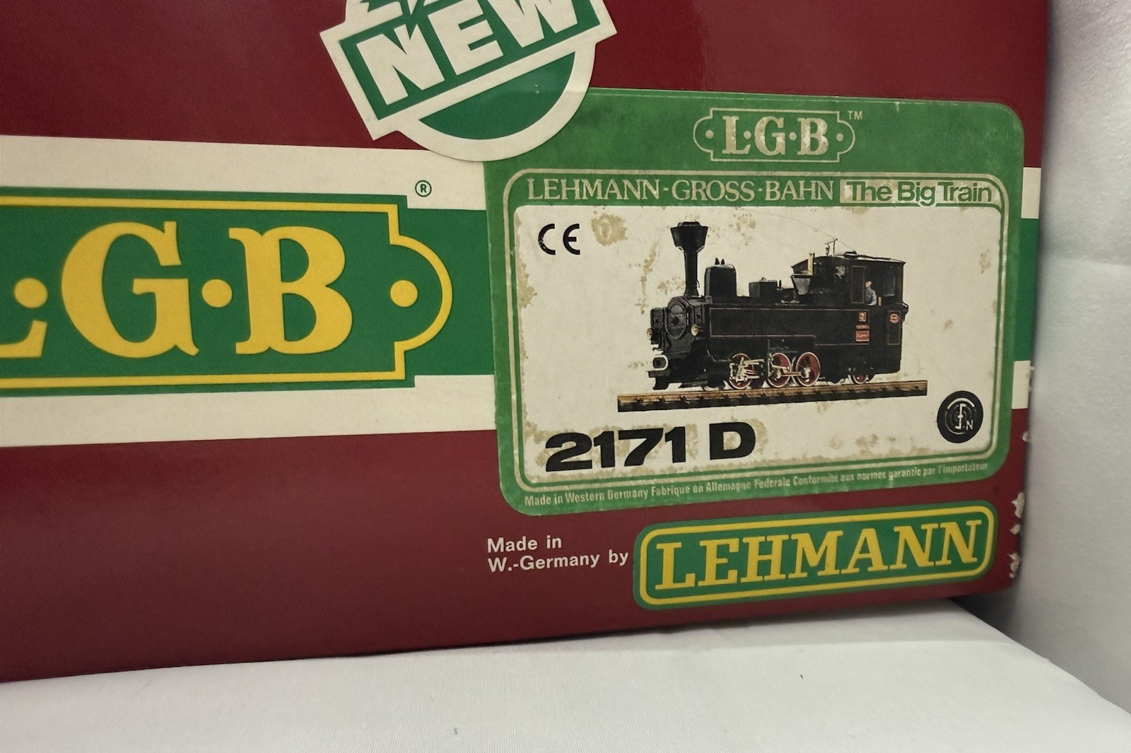 LGB Lehmann 2171 D Dampflokomotive G Steam Engine