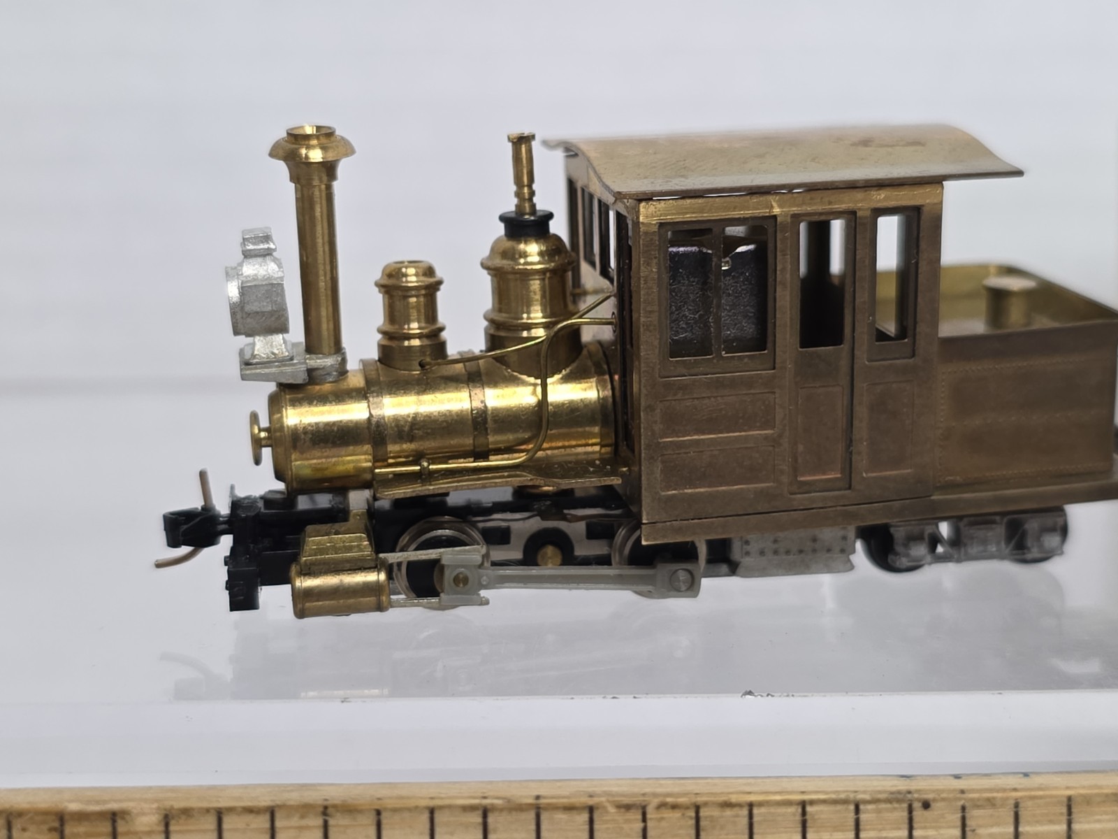 HOn30 Joe Works R206 Brass 0-4-4T Forney Steam Loco Sandy River As Is Read Desc.