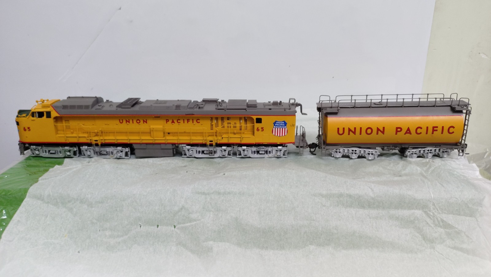 Overland (OMI) Brass UP #65 Veranda Turbine Diesel Locomotive – HO scale