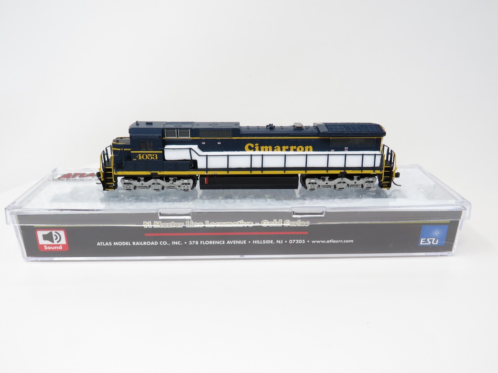 Atlas N 40005666 LokSound DCC Cimarron Valley Dash 8-40C Diesel Locomotive