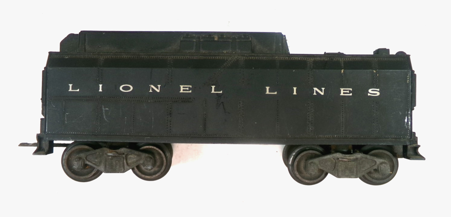 O gauge Lionel whistling coal tender (lot 4391)