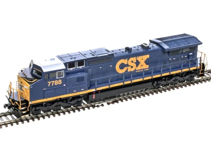 Atlas ~ N Scale ~ Master Silver ~ GE Dash 8-40CW ~ Standard DC ~ CSX #7788
