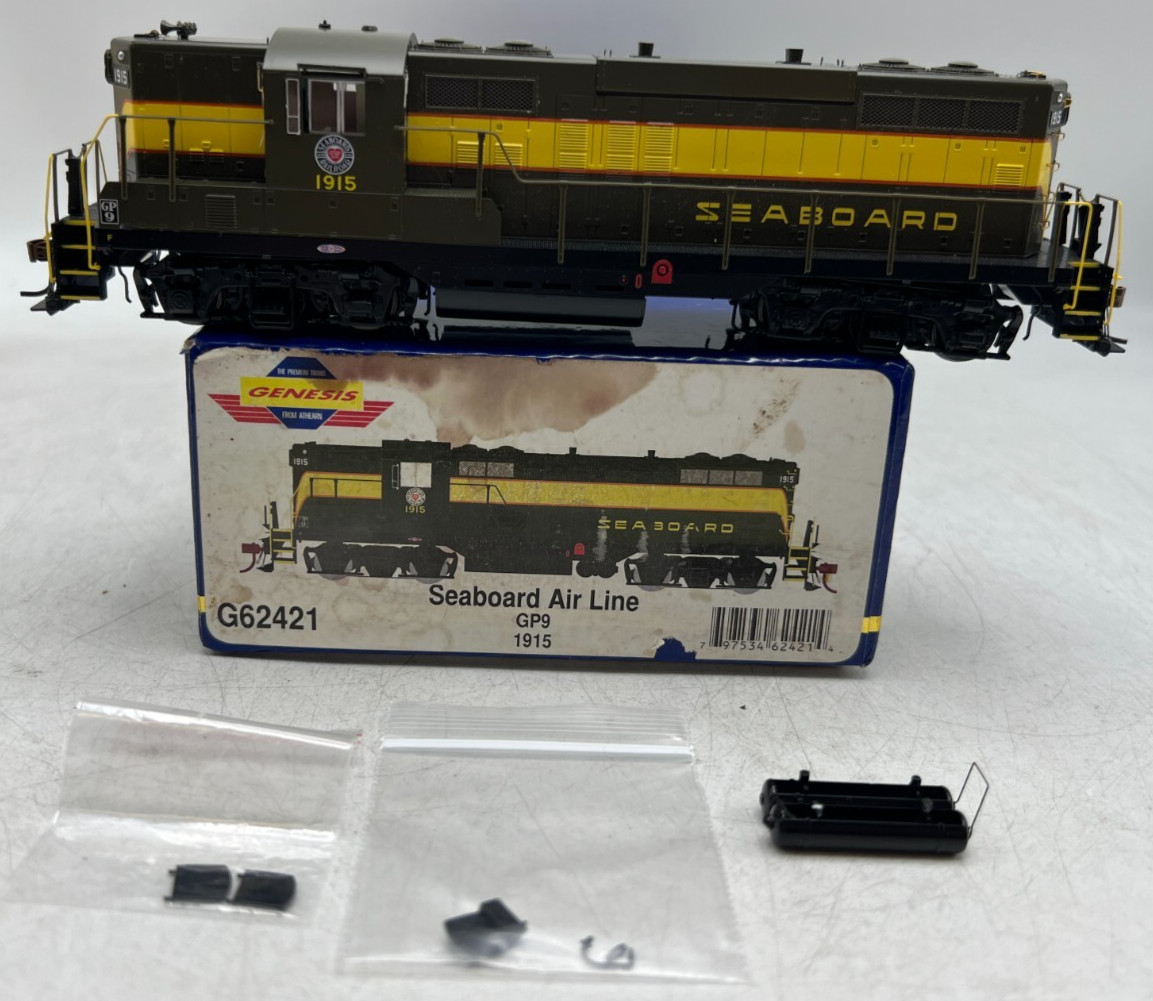 Athearn Genesis Ho G62421 SAL Seaboard Air Line GP-9 Diesel Locomotive Train