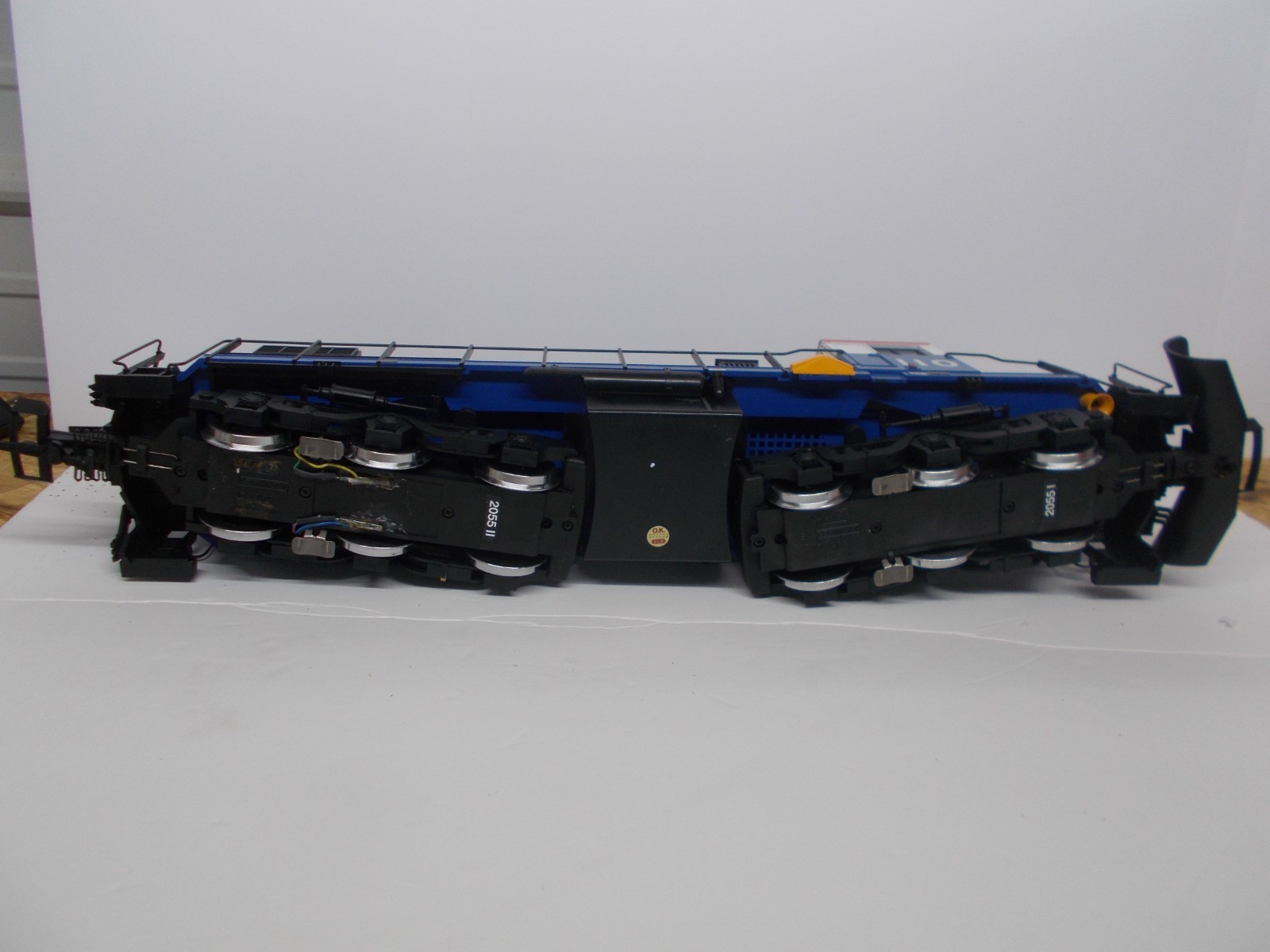 L G B # 2055 ~ WHITE PASS DIESEL LOCOMOTIVE # 110 ~ RUNS FINE ~ G SCALE