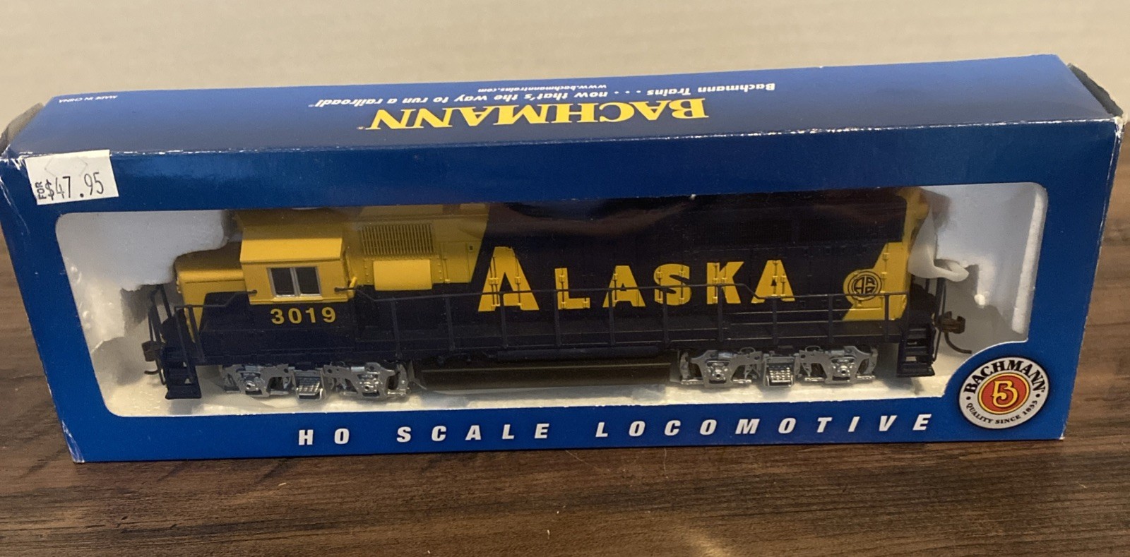 BACHMANN HO 63510 EMD GP40 DIESEL ALASKA 3019