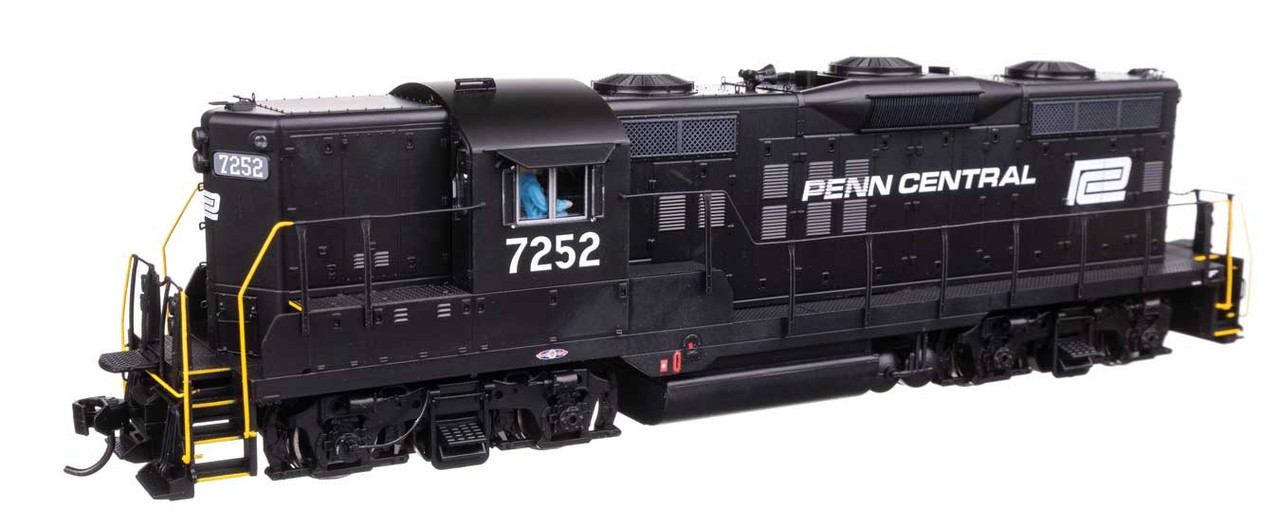 Walthers Proto ~ HO Scale ~ EMD GP9 ~ DC ~ Penn Central PC #7252 ~ 920-49731