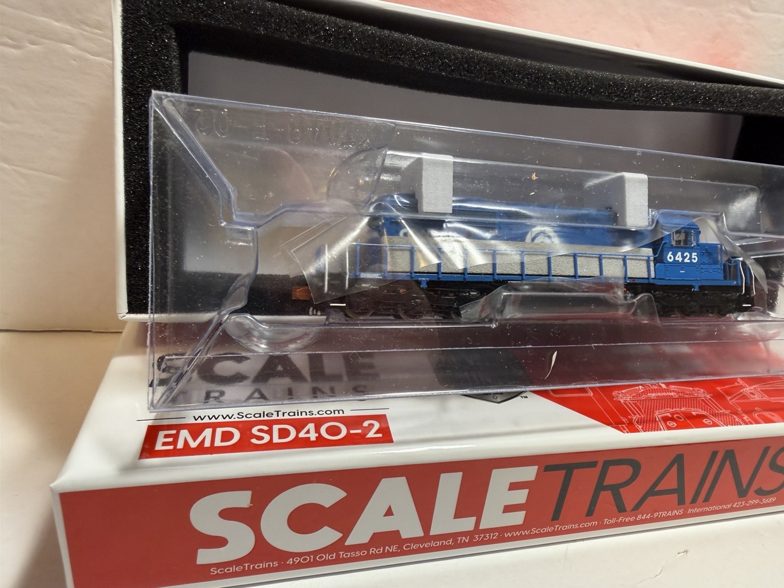 n scale scaletrains rivet counter Conrail SD40-2 #6425 DCC AND SOUND