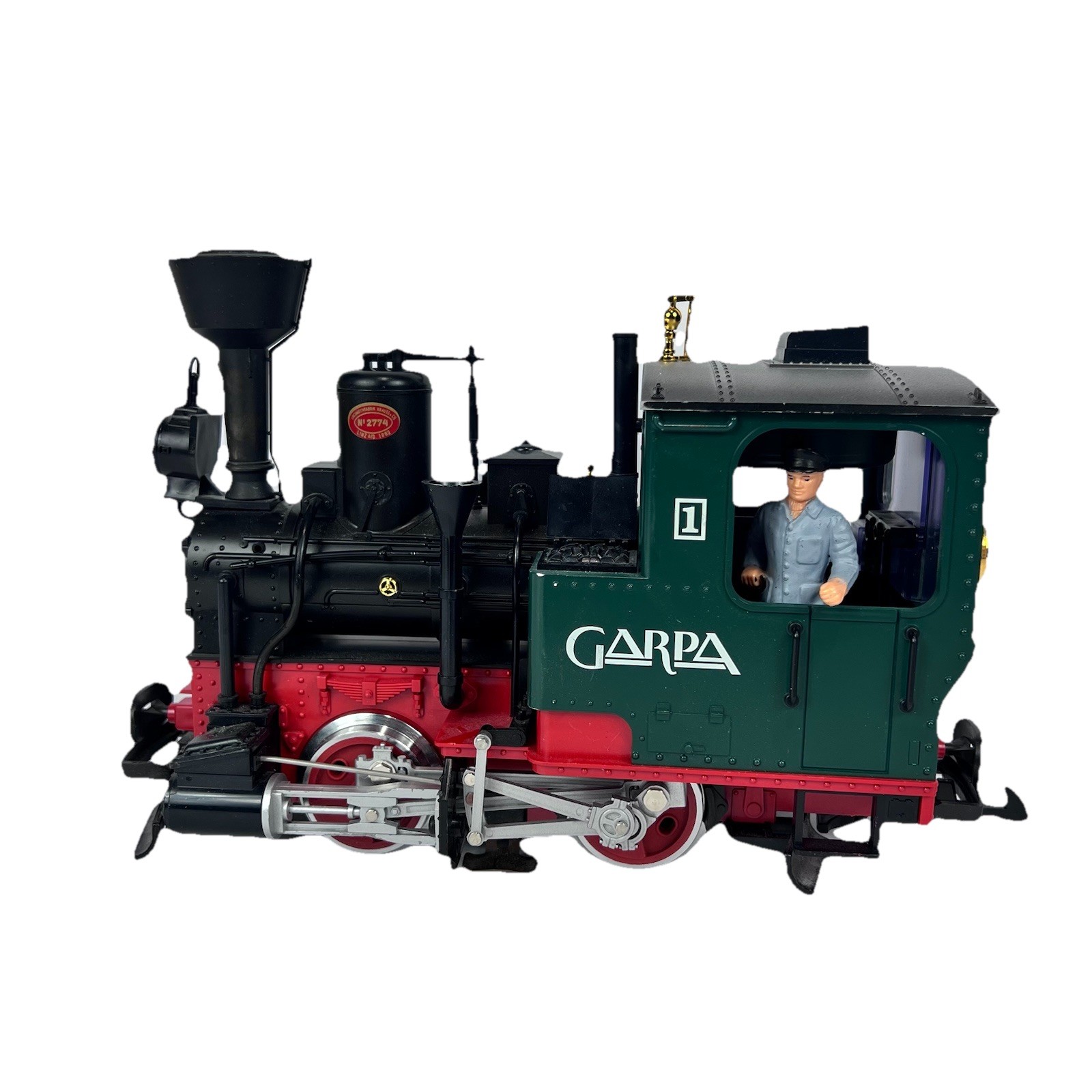 LGB Lehmann Gross Bahn 2774 Steam Engine Locomotive G Gauge 0-4-0 Garpa #1 Rare