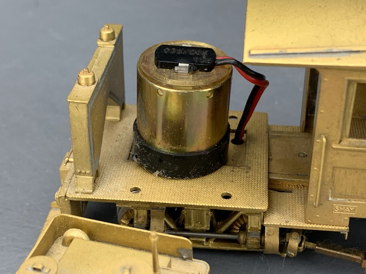On2 Brass KTM Models 13 Ton Shay w/Grandt Line Drive O2897
