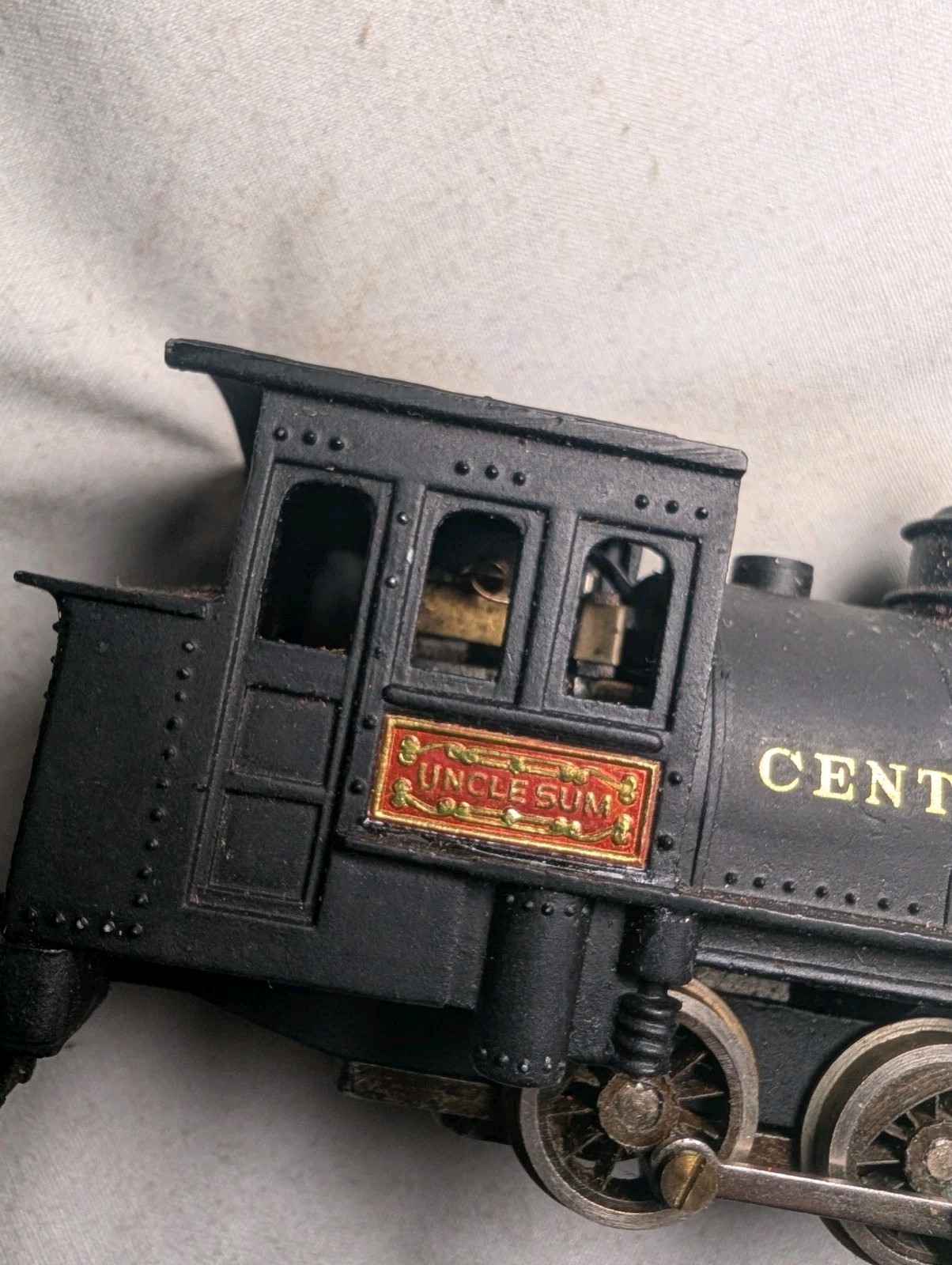 HO ARISTOCRAFT Uncle Sam Switcher 1872 Central Pacific 94 Railroad Pioneer 0-6-0