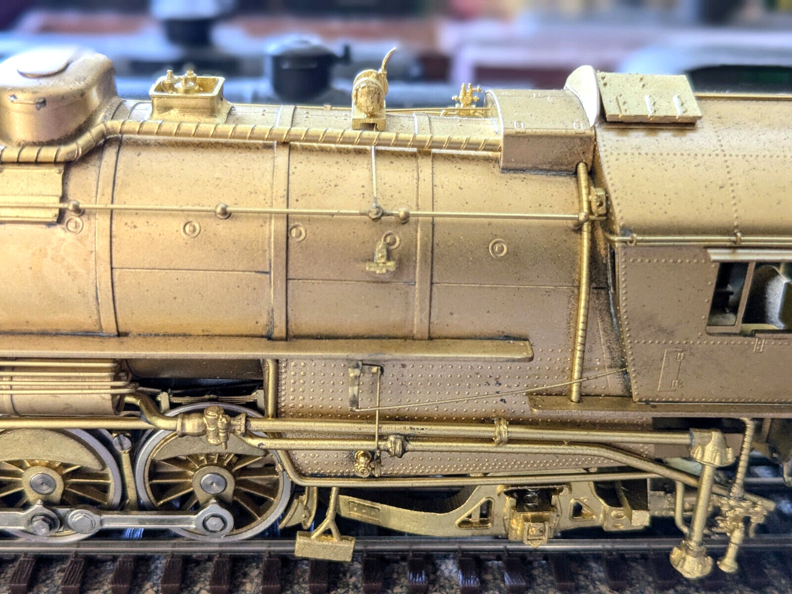 *1 OF ONLY 35! KEY “SUPER CLASSIC” BRASS SP 4-10-2 1950’s LATE VERSION HO *LNIB!